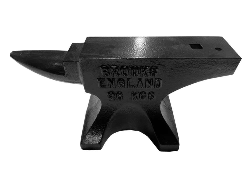 BROOKS ENGLAND SINGLE BICK ANVIL 25KG (56LBS)