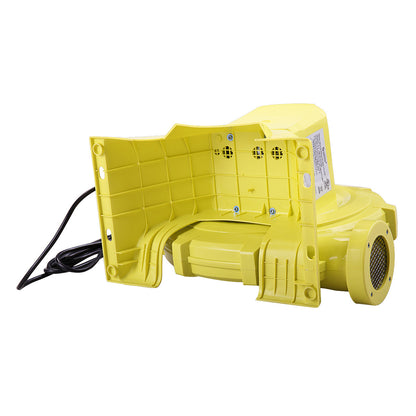 950W Electric Air Blower, Pump Fan for Inflatable Bounce House, Water Slides, Bouncy Castle, Yellow and Green