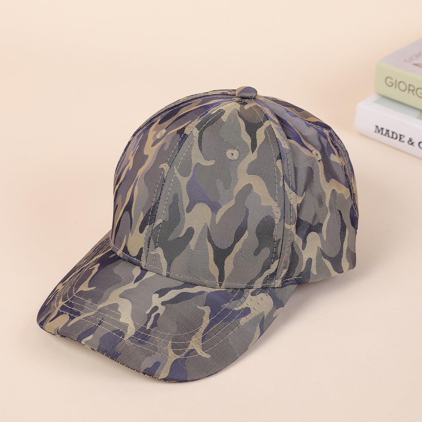 Baseball Cap New Men's Simple Fashion Solid Color Dome Sunscreen Sunshade Peaked Cap