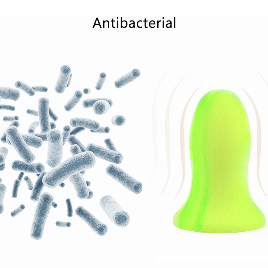 Tappi per le orecchie per dormire 2/10 pz Riduzione del rumore Tappi per le orecchie insonorizzati per dormire anti-rumore per la cura dell'orecchio riutilizzabile