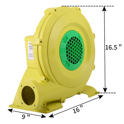 Powerful 680W Outdoor Indoor Electric Air Blower Bump Fan for Inflatable Bounce House Bouncy