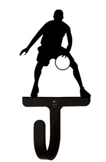 Jugador de baloncesto - Gancho de pared pequeño