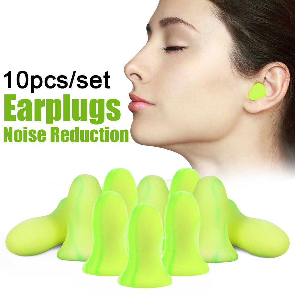 2/10Pcs Sleep Ear Plugs Noise Reduction Sound Insulation Earplugs Soundproof for Sleep Anti-Noise Sleeping Aid Ear Care Reusable