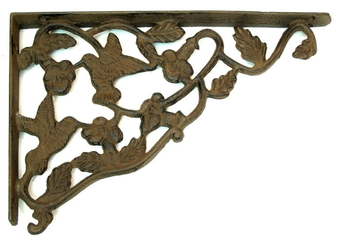 Cast Iron Hummingbird Corner Brace Set of 2