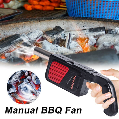 1 Unid Portátil de Mano Eléctrica BARBACOA Soplador De Aire de Cocina Portátil Soplador De Aire para la Parrilla de Carbón Chimenea Barbacoa Al Aire Libre de Picnic