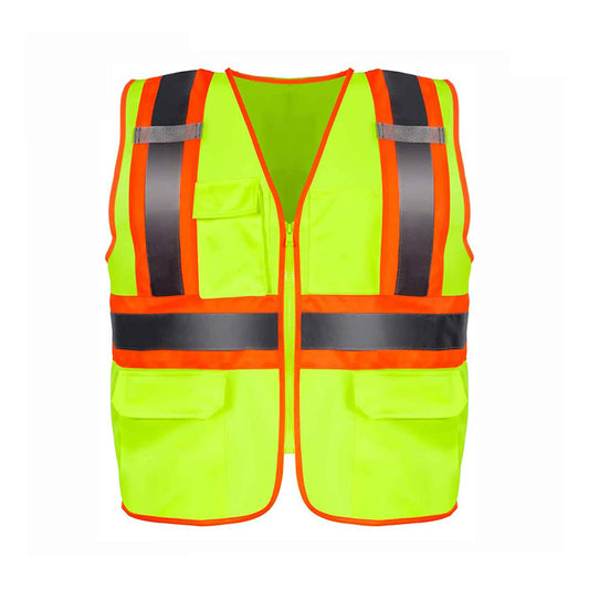 10 Pack Outdoor Work High Visibility Reflective Safety Vest