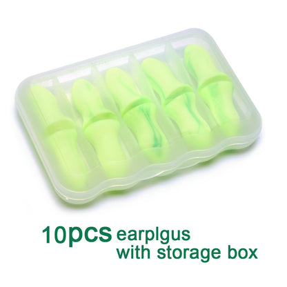 2/10Pcs Sleep Ear Plugs Noise Reduction Sound Insulation Earplugs Soundproof for Sleep Anti-Noise Sleeping Aid Ear Care Reusable