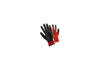 guantes rojos