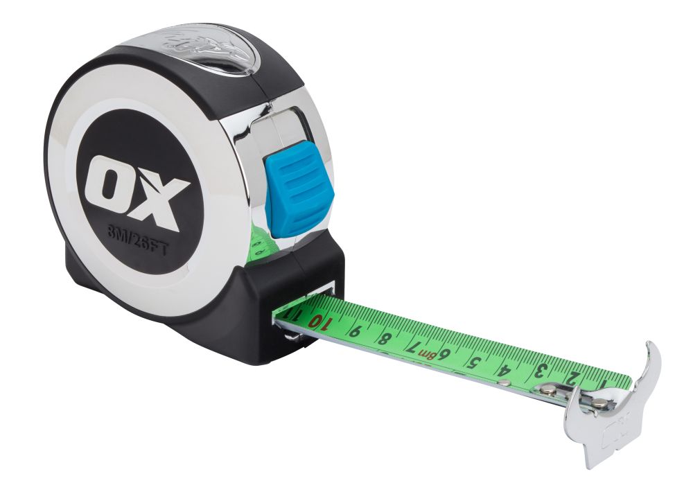 OX Pro 8m Tape Measure