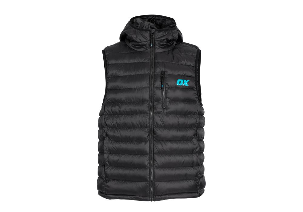 OX Gerippte gepolsterte Gilet - XXL